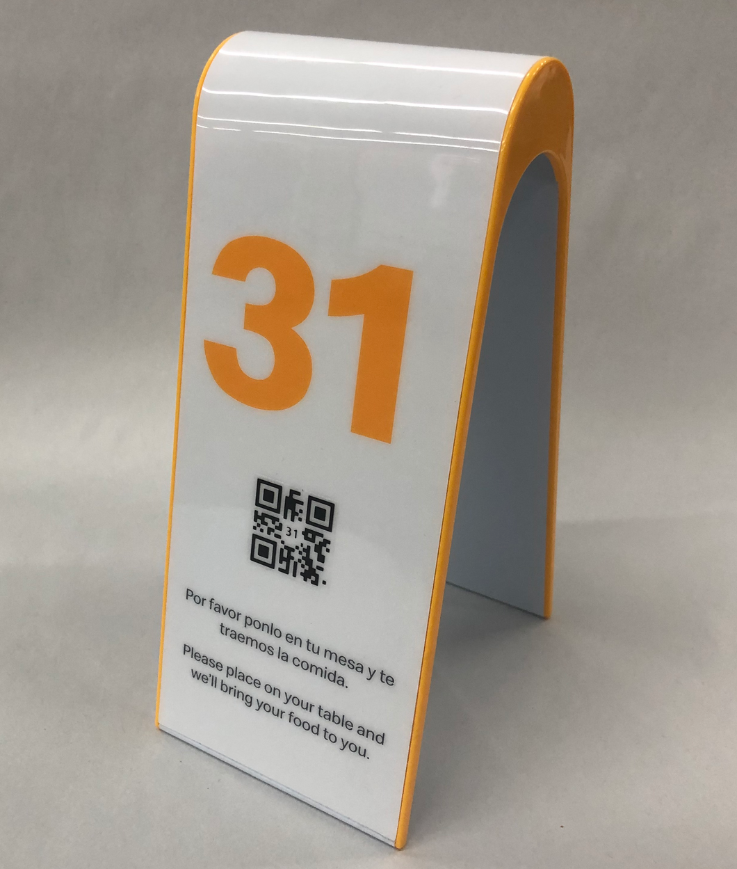 QR Code Stickers for McDonald’s Tents