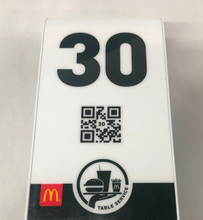 Load image into Gallery viewer, QR Code Stickers for McDonald’s Tents
